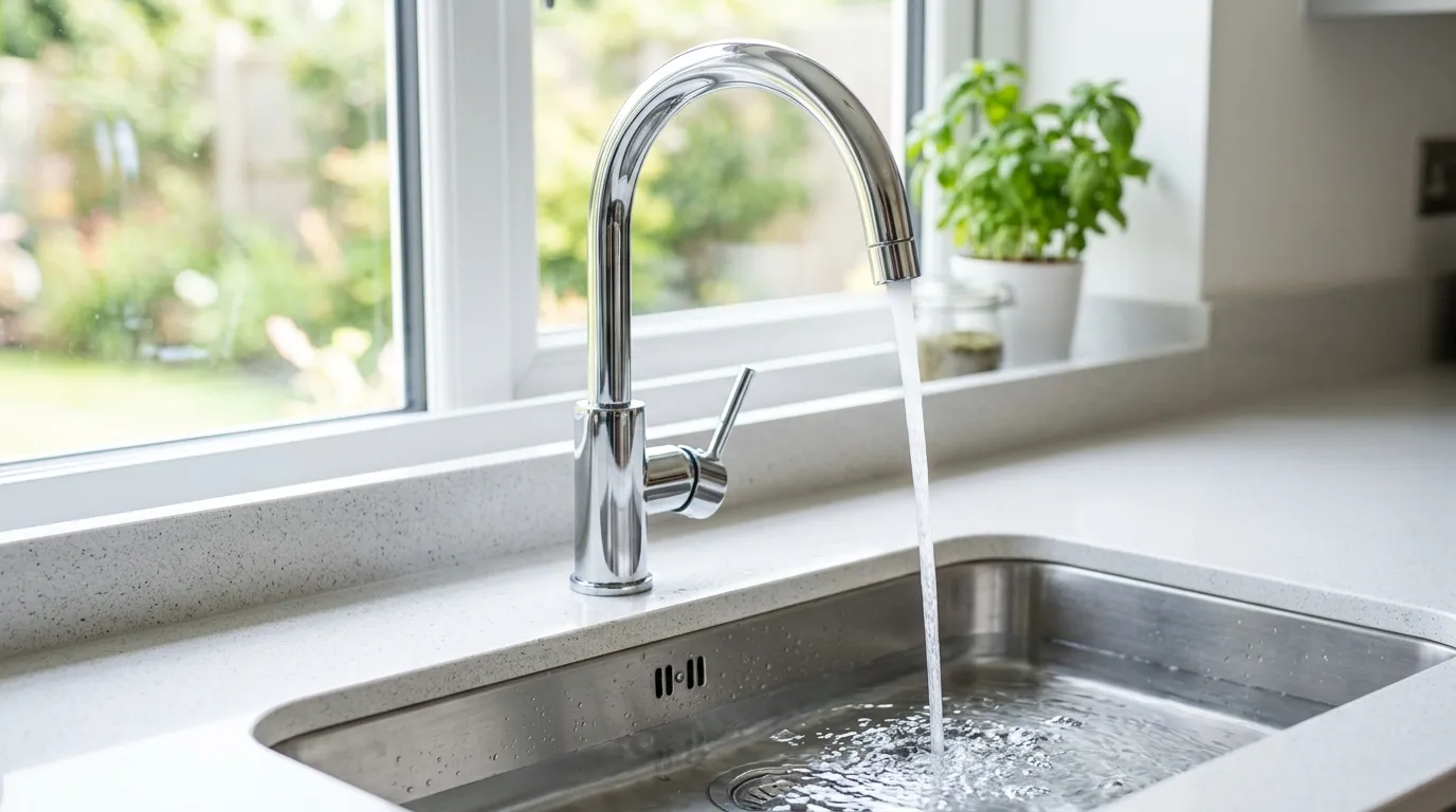 Local Plumbing Master Pros same day plumber fixing a faucet in Enumclaw, WA